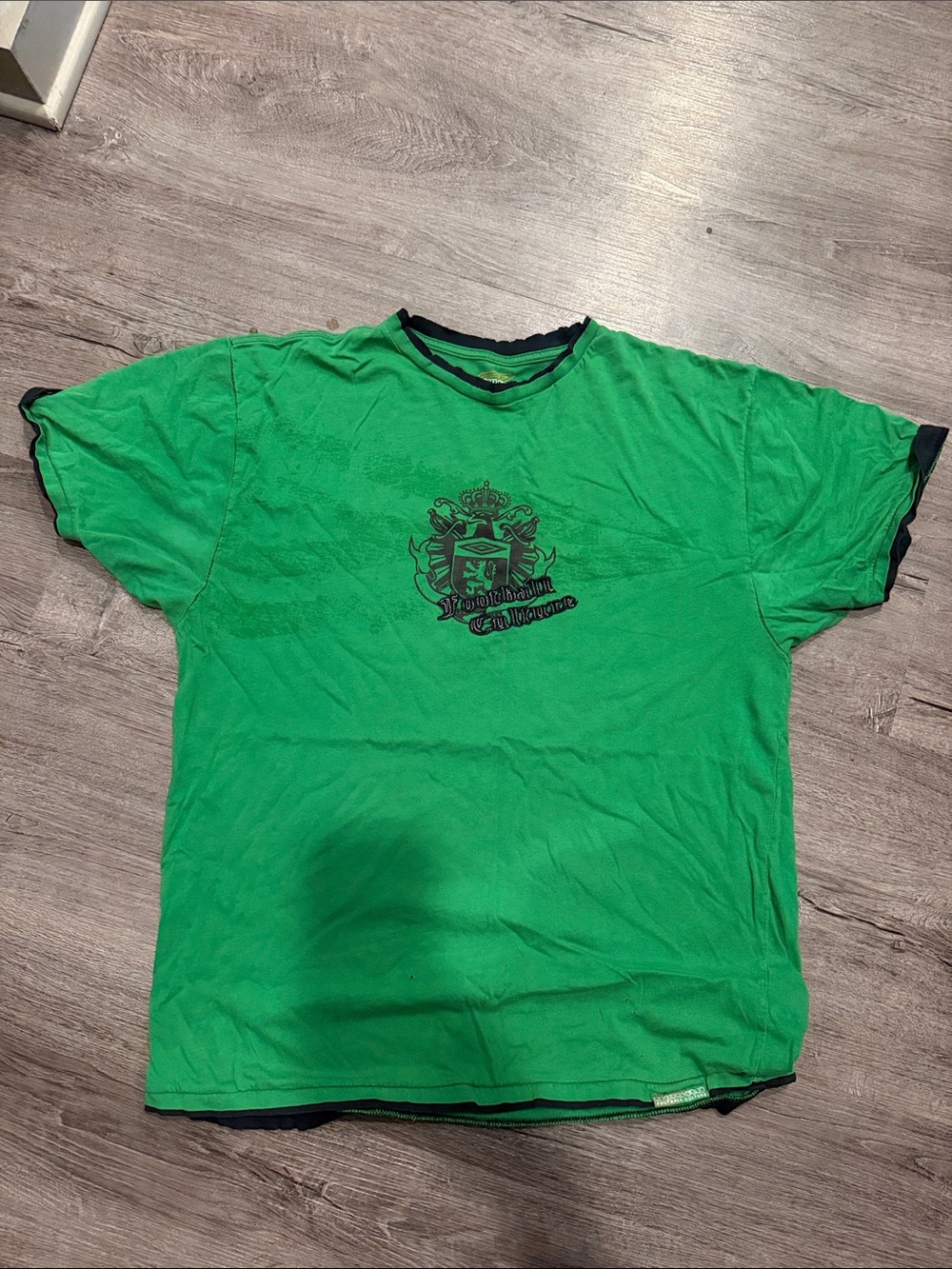 Green Graphic Crew Neck Men’s T-Shirt